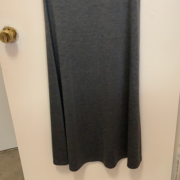 Long Grey Skirt - Picture 3 of 8